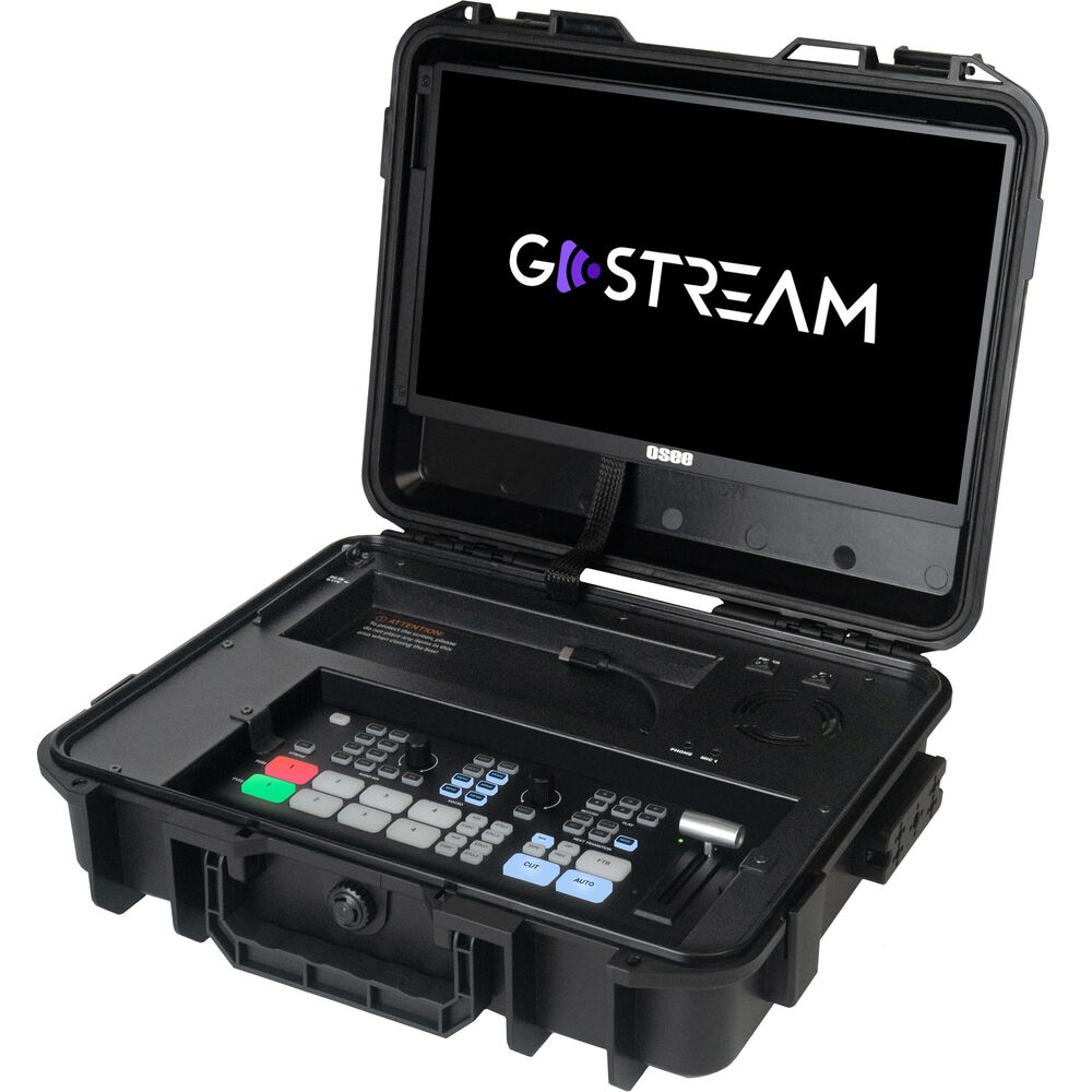 OSEE GoStream Duet SDI/HDMI/NDI Live Streaming Video Switcher/Recorder Kit